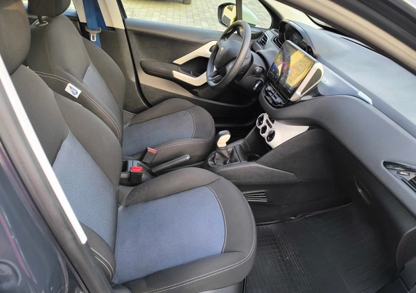 Peugeot 208 cena 29900 przebieg: 149000, rok produkcji 2016 z Nisko małe 352